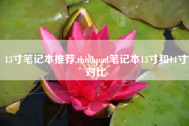 13寸笔记本推荐,thinkpad笔记本13寸和14寸对比