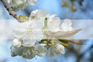 system.setproperty(wincc登录)