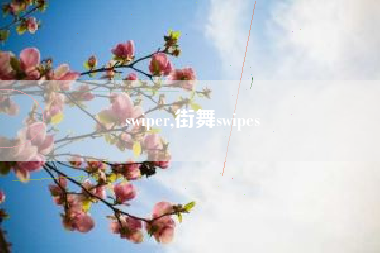 swiper,街舞swipes