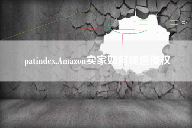 patindex,Amazon卖家如何规避侵权