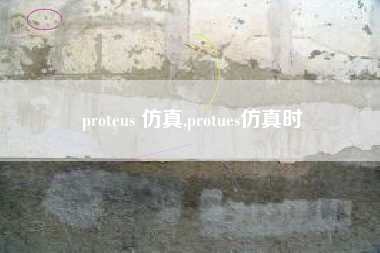 proteus 仿真,protues仿真时