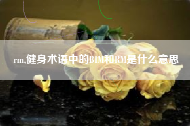 rm,健身术语中的BIM和RM是什么意思