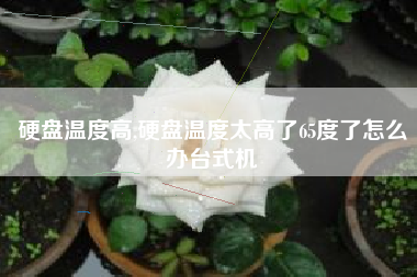 硬盘温度高,硬盘温度太高了65度了怎么办台式机