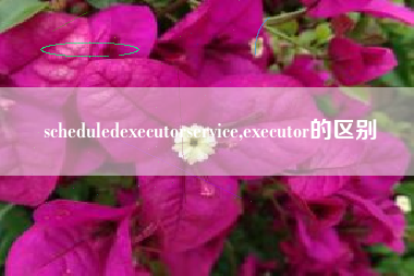 scheduledexecutorservice,executor的区别