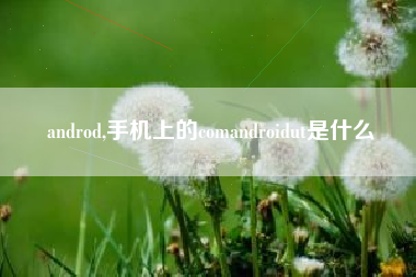 androd,手机上的comandroidut是什么