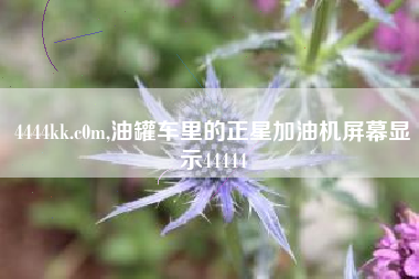 4444kk.c0m,油罐车里的正星加油机屏幕显示44444