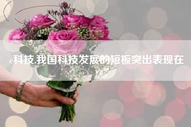 c科技,我国科技发展的短板突出表现在