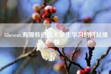 libevent,有哪些适合大学生学习的网站推荐