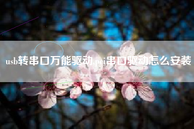 usb转串口万能驱动,pci串口驱动怎么安装