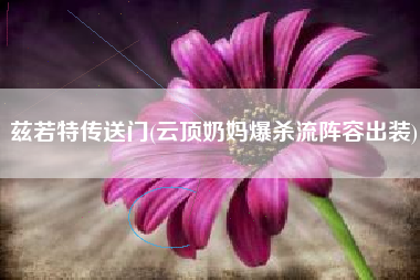兹若特传送门(云顶奶妈爆杀流阵容出装)
