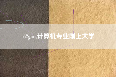 62gan,计算机专业刚上大学