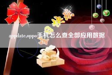 appdate,oppo手机怎么查全部应用数据