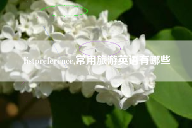 listpreference,常用旅游英语有哪些