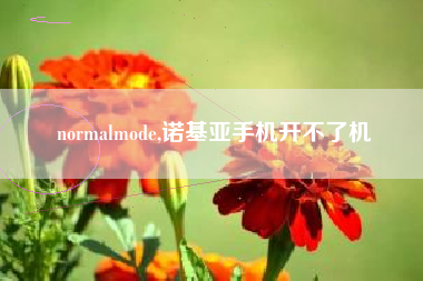 normalmode,诺基亚手机开不了机