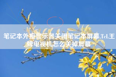 笔记本外接显示器关闭笔记本屏幕,TcL王牌电视机怎么关掉屏幕