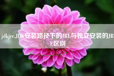 jdkjre,JDK安装路径下的JRE与独立安装的JRE区别