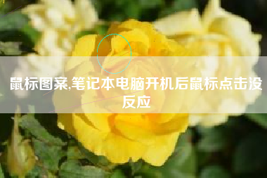 鼠标图案,笔记本电脑开机后鼠标点击没反应