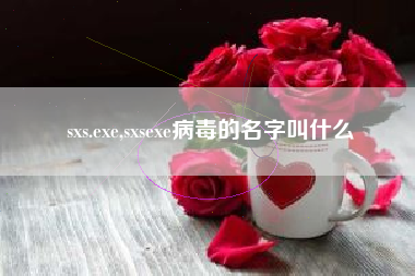 sxs.exe,sxsexe病毒的名字叫什么