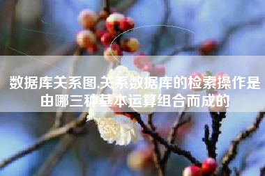 数据库关系图,关系数据库的检索操作是由哪三种基本运算组合而成的