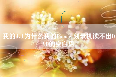 我的dvd,为什么我的Pioneer刻录机读不出DVD的空白盘