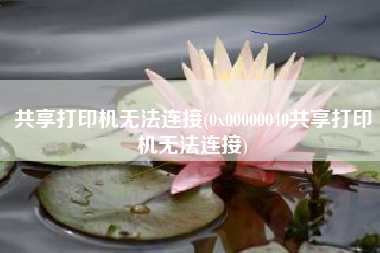 共享打印机无法连接(0x00000040共享打印机无法连接)