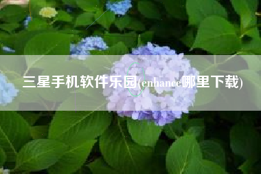 三星手机软件乐园(enhance哪里下载)