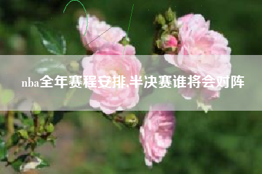 nba全年赛程安排,半决赛谁将会对阵