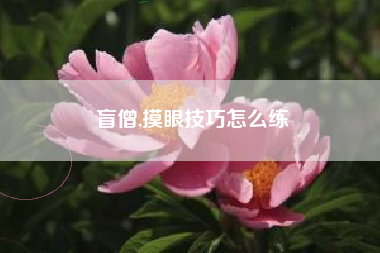 盲僧,摸眼技巧怎么练