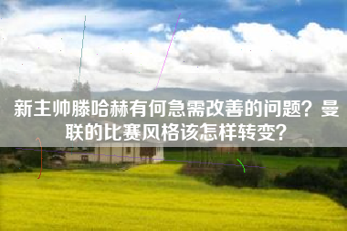 新主帅滕哈赫有何急需改善的问题？曼联的比赛风格该怎样转变？