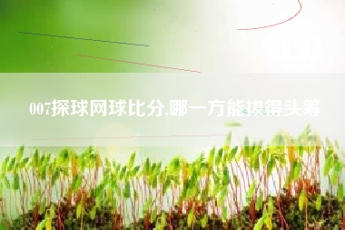 007探球网球比分,哪一方能拔得头筹