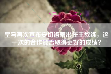 皇马再次宣布安切洛蒂出任主教练，这一次的合作能否取得更好的成绩？