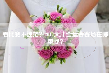 看比赛不迷茫？2017天津全运会赛场在哪里找？