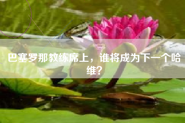 巴塞罗那教练席上，谁将成为下一个哈维？