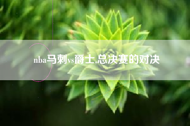 nba马刺vs爵士,总决赛的对决