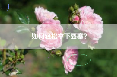 如何轻松拿下要塞？