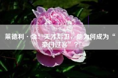 莱德利·金：天才后卫，他为何成为“豪门过客”？