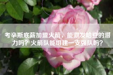 考辛斯底薪加盟火箭，能激发哈登的潜力吗？火箭队能组建一支强队吗？