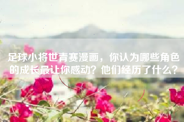 足球小将世青赛漫画，你认为哪些角色的成长最让你感动？他们经历了什么？