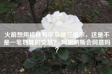 火箭想用格林和申京换兰德尔，这是不是一笔划算的交易？ 阿里纳斯会同意吗？