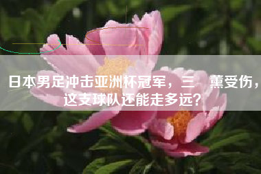 日本男足冲击亚洲杯冠军，三笘薰受伤，这支球队还能走多远？