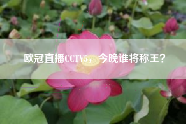 欧冠直播CCTV5，今晚谁将称王？